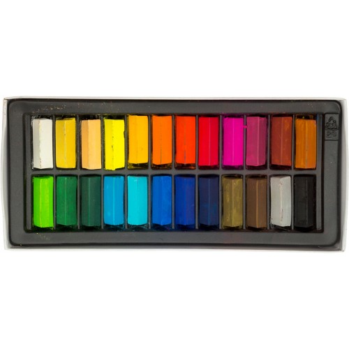 Набор Мел-пастель сухой профессиональный Mungyo 24 цвета MPS-24