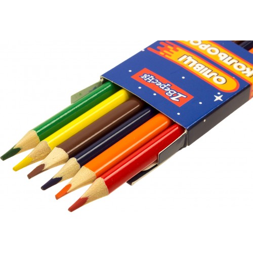 Олівці кольор. 6 кольор. "1В" №290709 Space(24)