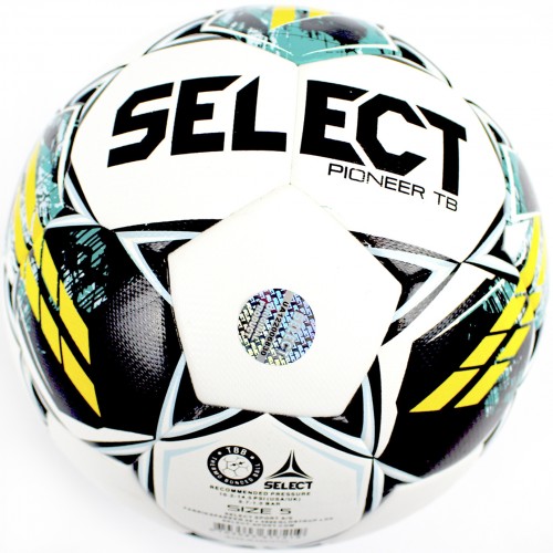 М'яч футбольний Select Pioneer TB Fifa Basic розмір 5,біло-жовтий V23