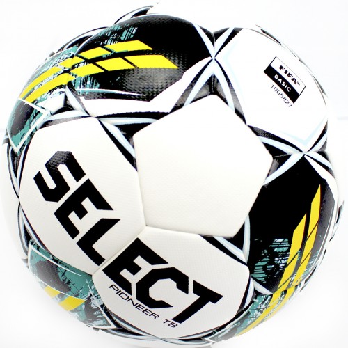 М'яч футбольний Select Pioneer TB Fifa Basic розмір 5,біло-жовтий V23
