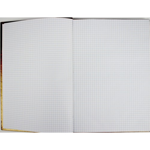 Книга-канц. A5 160арк. кліт. тв. обкл. офс./Фолдер/(10)