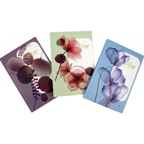 Книга-канц. A5 96арк. кліт. тв. обкл. Flowers ДК-96-А5/Артпринт/(12)