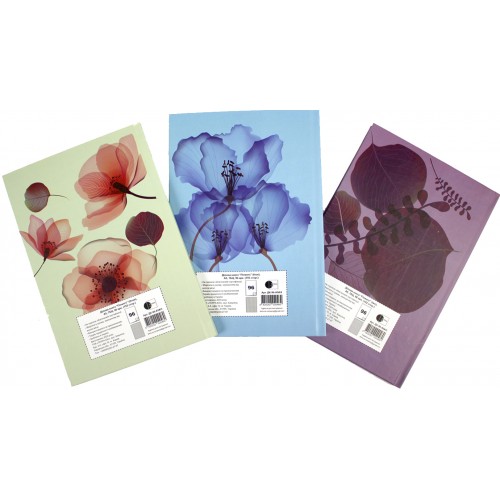 Книга-канц. A5 96арк. кліт. тв. обкл. Flowers ДК-96-А5/Артпринт/(12)