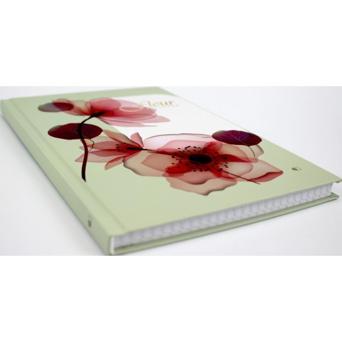Книга-канц. A5 96арк. кліт. тв. обкл. Flowers ДК-96-А5/Артпринт/(12)