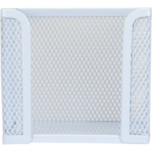 Куб для паперу "Axent" №2112-21 10х10х10см метал. білий(12)