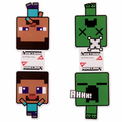 Закладка магніт. "Yes" №708101 Minecraft Creeper 2шт(10)(50)
