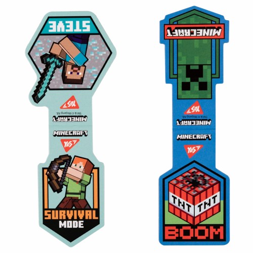 Закладка магніт. "Yes" №708103 Minecraft Steve 2шт(10)(50)