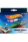 Крейда кольор. "Kite" №HW24-073 6кольор. Jumbo Hot Wheels(20)(60)