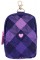 Ранець каркасний Kite Education 555 Check and Hearts 1від.,2карм. K24-555S-1