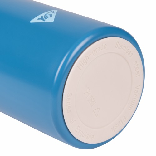 Термос метал. 0,5л Yes Fusion з чашкою, блакитний 708209(20)