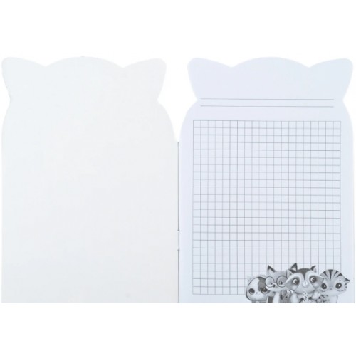 Блокнот А5 48арк. м'яка обкл. Roar cat №K24-461-1/Kite/(10)