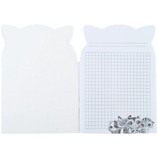 Блокнот А5 48арк. м'яка обкл. Like cat №K24-461-2/Kite/(10)