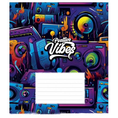 Зошит 24арк. лін. Школярик "Cool boys club" ВД-лак №024-3334L(25)(200)