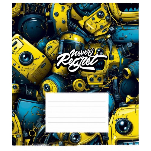 Зошит 24арк. лін. Школярик "Cool boys club" ВД-лак №024-3334L(25)(200)