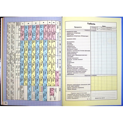 Щоденник шк. В5 №1/24-001 40арк. мат.лам./Мандарин/(10)
