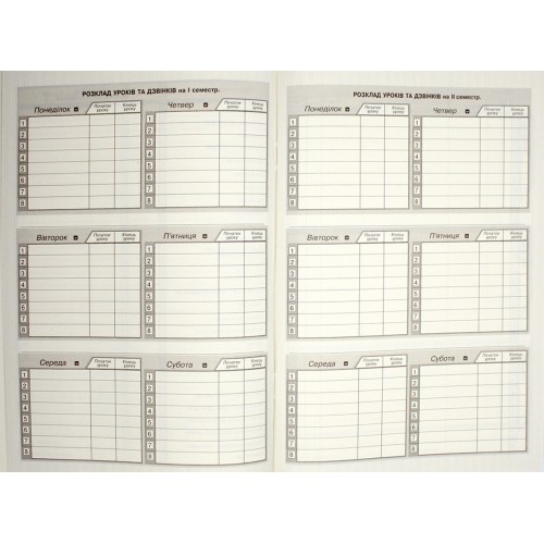 Щоденник шк. В5 №6/24-006 40арк. мат.лам./Мандарин/(10)