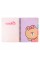 Блокнот B5 80арк. кліт. пласт. обкл.,софт-тач Line Friends. Choco 765740/Yes/(3)