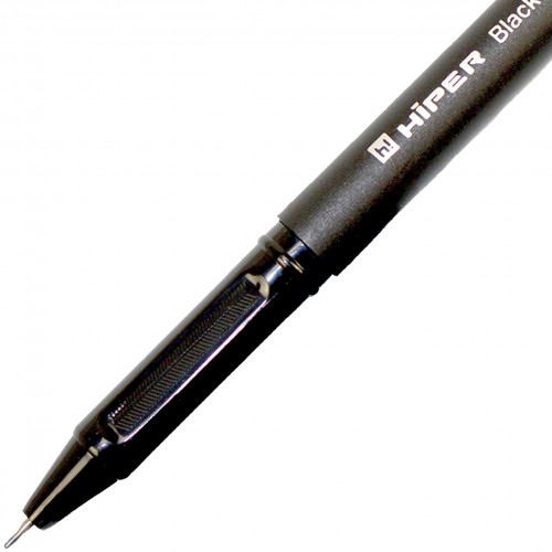Ручка гел. Hiper HG-155 Black Jet 1мм синя