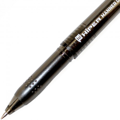 Ручка гел. Hiper HG-225 Manner пиши-стирай 0,7мм чорна(12)
