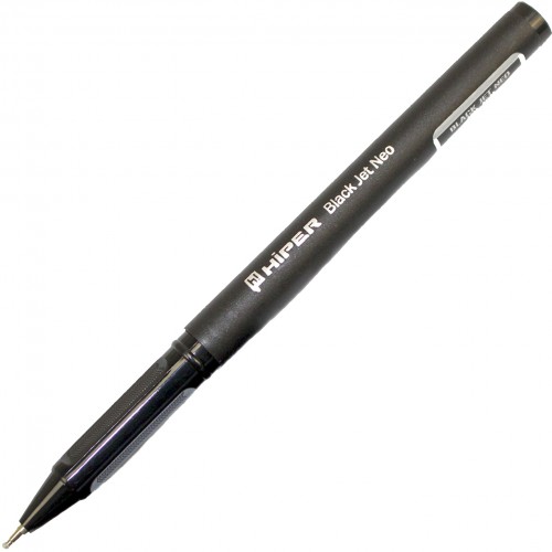 Ручка кульк. масл. Hiper HO-150 Black Jet Neo 1мм чорна