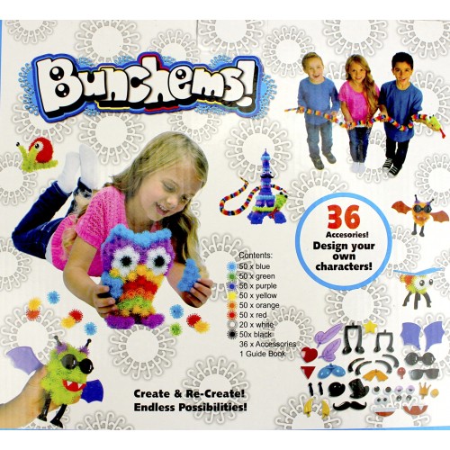 Конструктор-липучка "Bunchems" 400дет. №710400