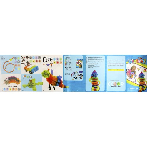 Конструктор-липучка "Bunchems" 400дет. №710400