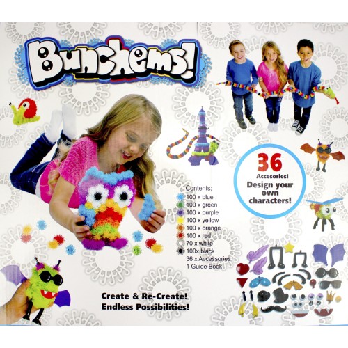 Конструктор-липучка "Bunchems" 800дет. №710800