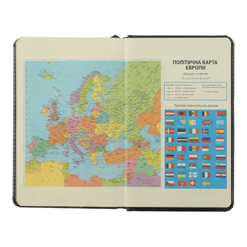 Щоден. А6 Buromax дат. 2026 Touch Me чорний BM.2525-01