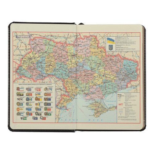 Щоден. А6 Buromax дат. 2026 Touch Me чорний BM.2525-01