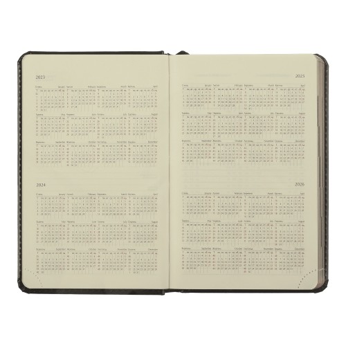 Щоден. А6 Buromax дат. 2026 Touch Me чорний BM.2525-01