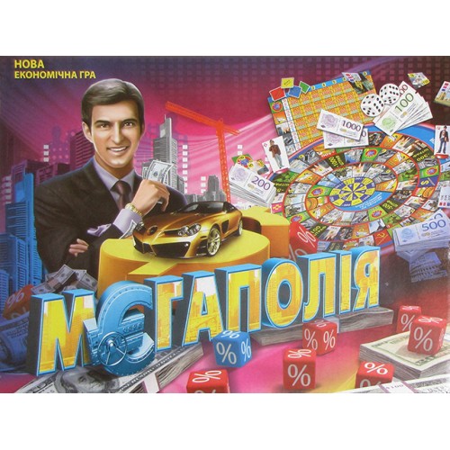 Игра Мегаполия большая DankoToys на украинском (10) 0068/DTG6-U