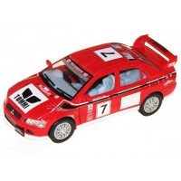 Машина металлическая Mitsubishi Lancer Evolution VII Kinsmart в коробке (24) (96) KT-5048-W 