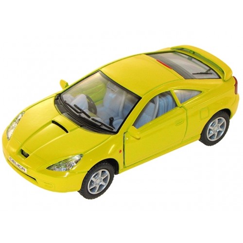 Машина металлическая Toyota Celica Kinsmart в коробке 16х8,5х7,5см (24) (96) KT-5038-W 