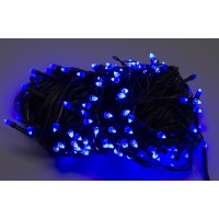 Гірлянда електрична String Конус 300 LED синій, чорний провід L-19 м (60) 1230-02