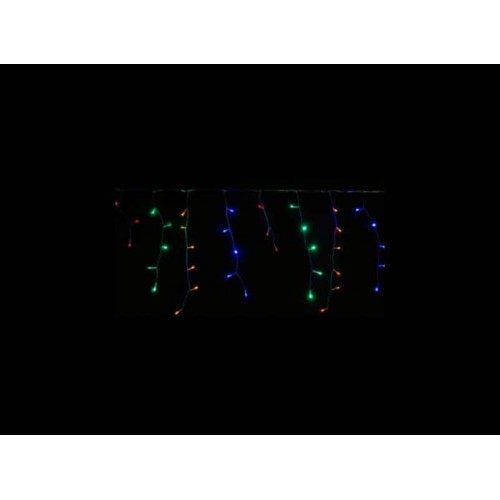 Гірлянда-бахрома електрична 120 LED MultiColor, прозорий провід L-3 м H-0,5 м (60) D-42/1503-01