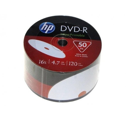 DVD+R HP 16 х 4.7Gb printable bulk (50) (600)