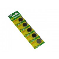 Батарейка GP Lithium Button Cell CR2025-8U5 3.0V/5bl (5) (100)