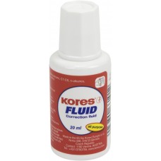 Корректор с кисточкой Kores Fluid К66101 20мл