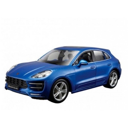 Автомодель Bburago Porsche Macan (1:24) Kiddisvit чорний (1) 18-21077 