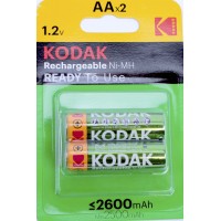 Акумулятори Kodak Ni-Mh (R-6,2600mAh)/блістер 2шт(20)