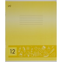 Тетрадь 12 листов линия Л Микс12 (25) (600) 12193