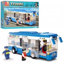 Конструктор Sluban Автобус,фігурки,235дет.,в кор-ці,28,5х24х5см M38-B0330(32)