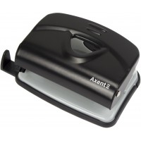 Дирокол Axent Exakt-2 20 аркушів металевий чорний (12) 3920-01  Дирокол Axent Exakt-2 20 аркушів металевий чорний (12) 3920-01