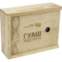 Набір гуашевих фарб 12 х20 мл Rosa Studio дерево 221545