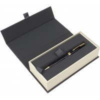 Ручка шариковая Parker Sonnet 17 Black Lacquer с позолотой 86032