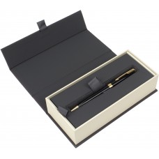 Ручка шариковая Parker Sonnet 17 Black Lacquer с позолотой 86032