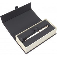 Ручка шариковая Parker Sonnet 17 Pearl Black Lacquer с розовой позолотой 87632