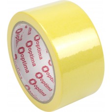 Стрічка клейка малярна Optima 48 ммх27 м жовта (1) O45342