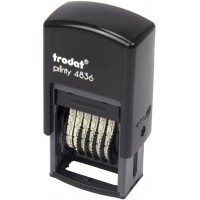 Мини-нумератор 3,8мм 6-разрядный пластиковый Trodat 4836