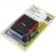 Текстовый штамп 5-строчный Trodat P4 T/5/U красный №4913